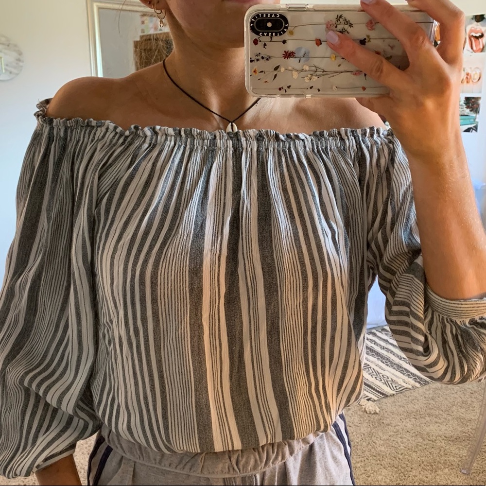 Off the shoulder top